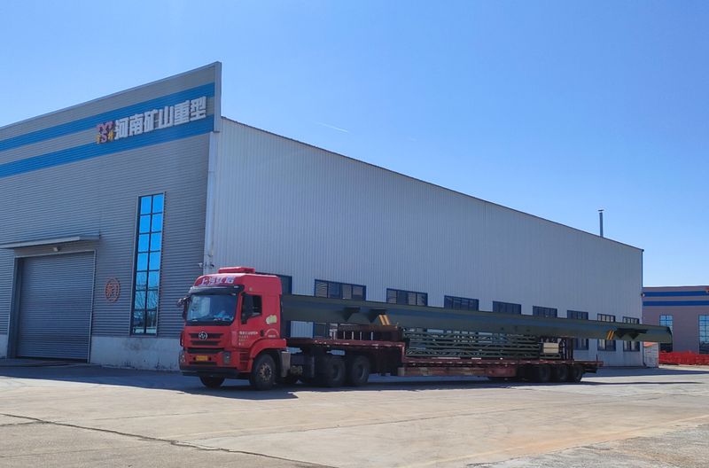 電動(dòng)葫蘆門(mén)式起重機(jī) MHxh5t17.9m 制作完成，發(fā)往南京交付客戶(hù)使用