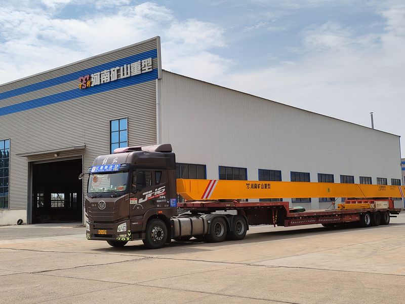 電動(dòng)單梁起重機(jī) HD5t—22.5m 制作完成，發(fā)往江西南昌交付客戶使用。