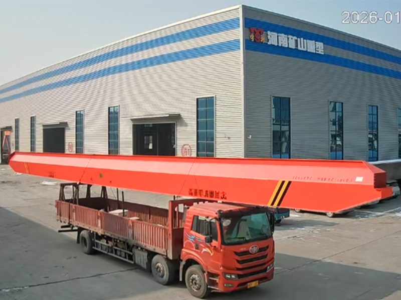 電動單梁起重機(jī) LD10t-26.66m 制作完成 裝車發(fā)出